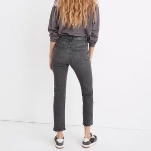 Madewell Slim Demi boot - Hayford/dark gray wash.  Size 28.